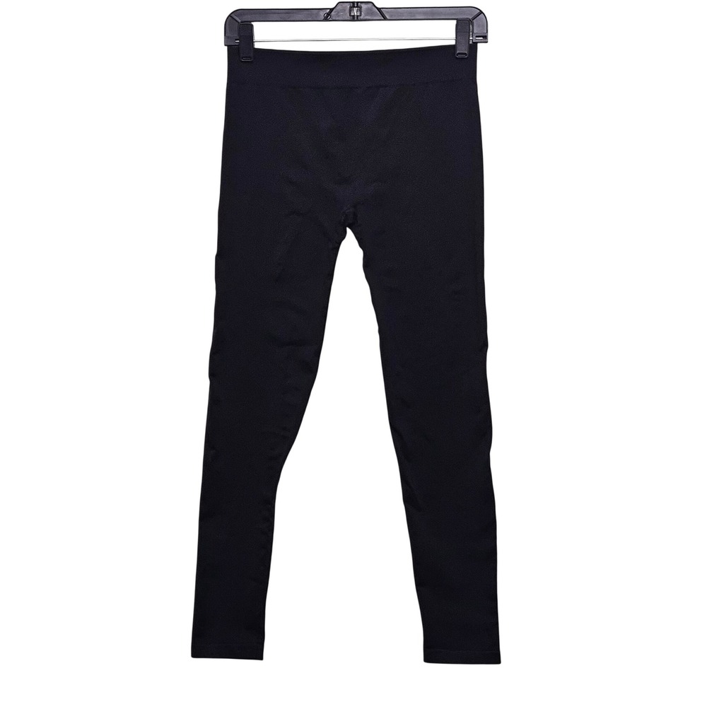 Title Nine Leggings Womens L Black Seamless Stretch Activewear Yoga Athleisure